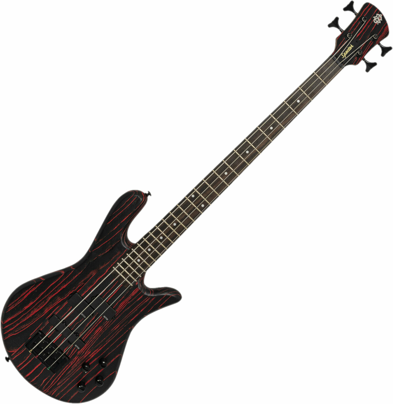 4-string Bassguitar Spector NS Pulse 4 Carbon Cinder Red