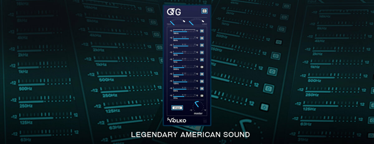 Logiciel de studio Plugins d'effets Volko Audio QG (Produit numérique)