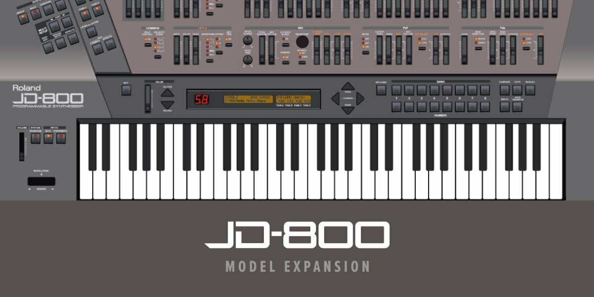 Updatări & Upgradări Roland JD-800 (Produs digital)
