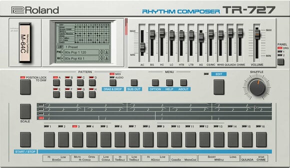 Софтуер за студио VST Instrument Roland TR-727 (Дигитален продукт) - 1