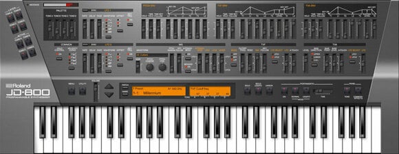 VST Instrument Studio -ohjelmisto Roland JD-800 (Digitaalinen tuote) - 1