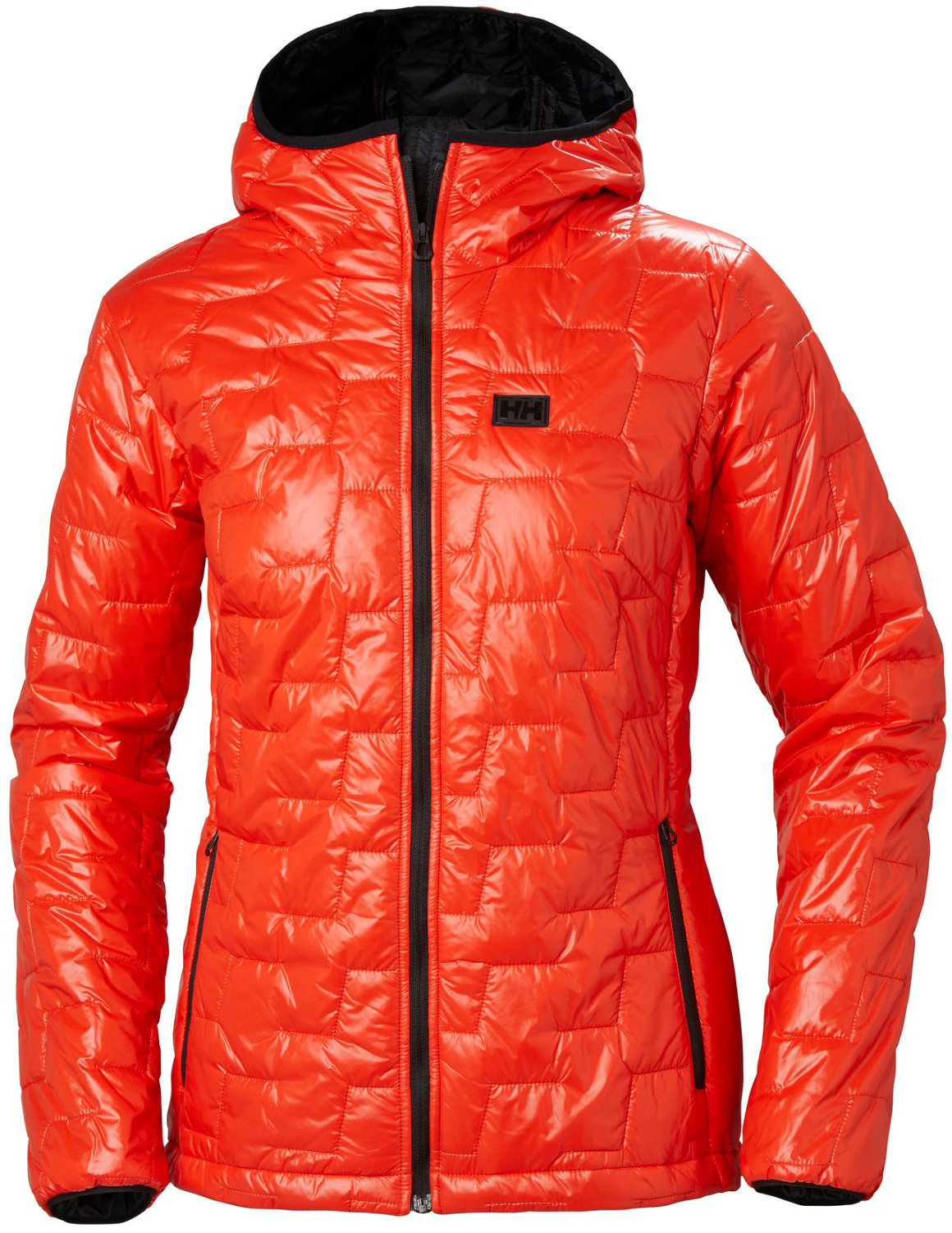 Outdoor Jacket Helly Hansen Lifaloft Hooded Insulator Womens Jacket Grenadine XL