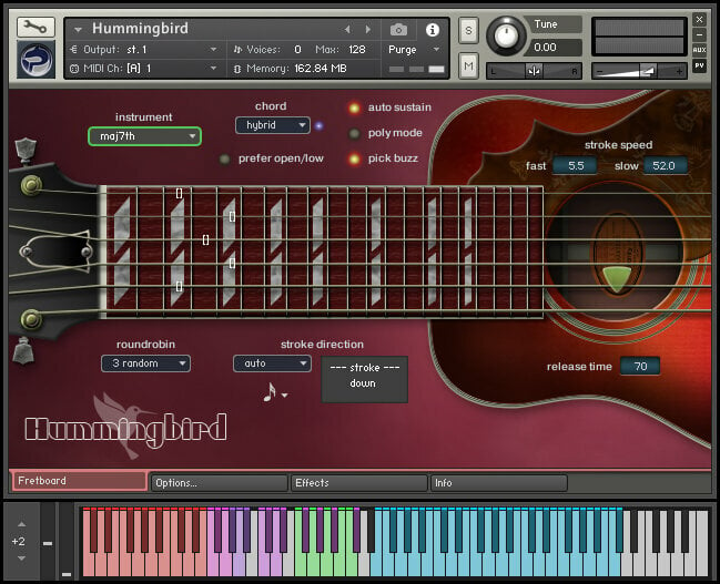 Software de estúdio de instrumentos VST Prominy Hummingbird (Produto digital)