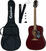Akustikgitarre Epiphone Starling Acoustic Guitar Player Pack Wine Red
