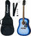Guitarra acústica Epiphone Starling Acoustic Guitar Player Pack Starlight Blue