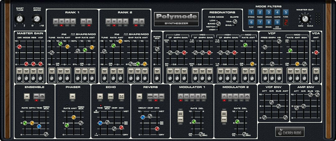 Софтуер за студио VST Instrument Cherry Audio Polymode (Дигитален продукт)