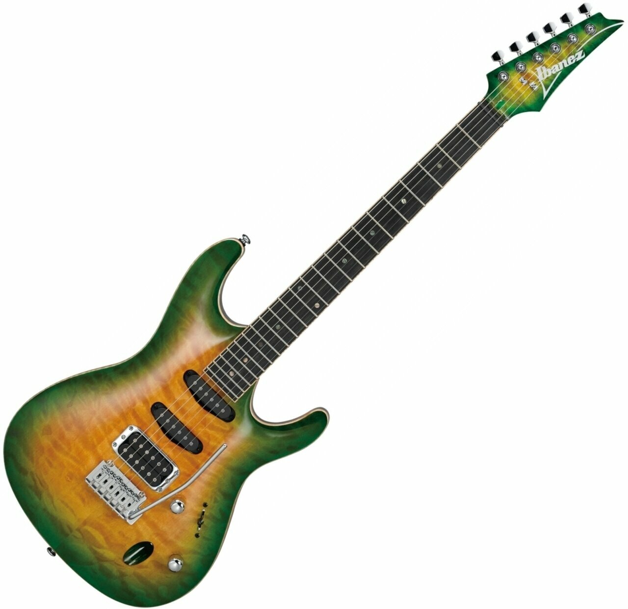 Guitarra elétrica Ibanez SA460QMW-TQB Tropical Squash Burst