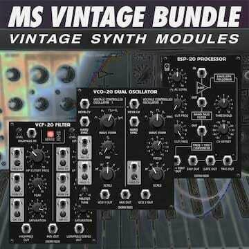 Software de estudio de instrumentos VST Cherry Audio MS Vintage Bundle Software de estudio de instrumentos VST (Producto digital)