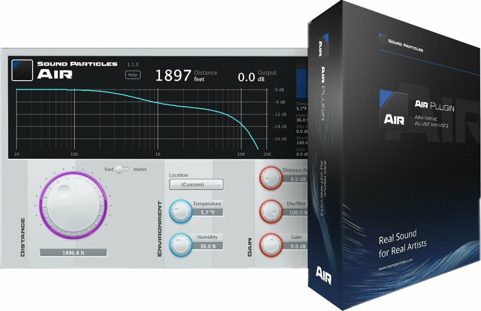 Tonstudio-Software Plug-In Effekt Sound Particles Air (Perpetual) (Digitales Produkt)