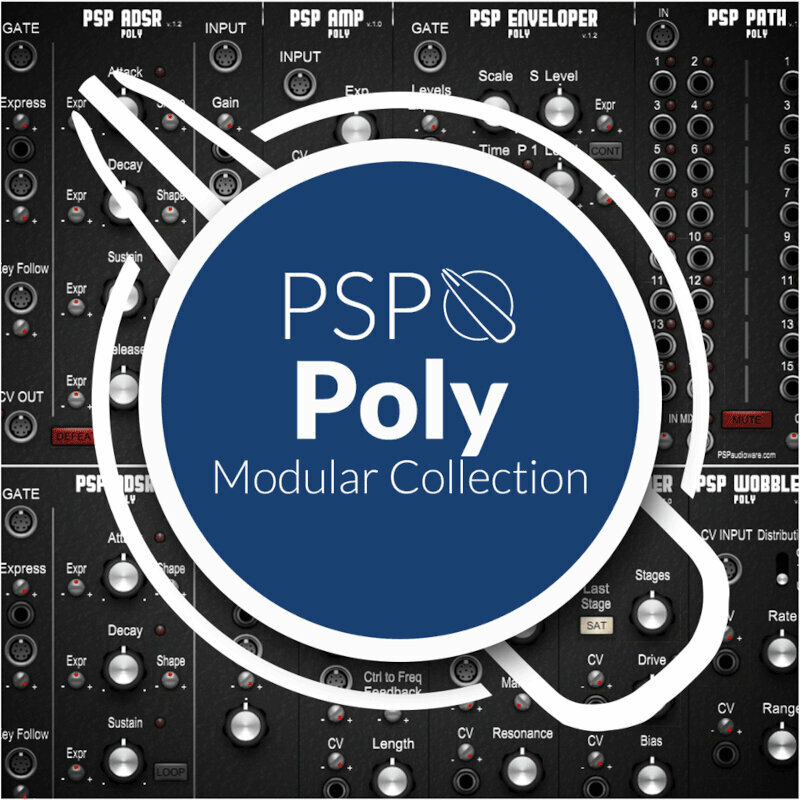 Logiciel de studio Plugins d'effets Cherry Audio PSP Poly Modular (Produit numérique)