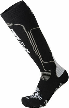 Chaussettes de ski Mico Heavy Weight Primaloft Ski Socks Nero Grigio L - 1