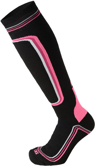 Smučarske nogavice Mico Heavy Weight Primaloft Womens Ski Socks Nero Fucsia Fluo M