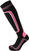 Calzino da sci Mico Heavy Weight Primaloft Womens Ski Socks Nero Fucsia Fluo M