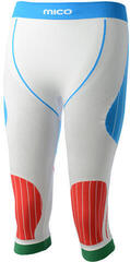Mico 3/4 Tight Official Italy Womens Base Layers Pants Bianco XXS Mico 3/4 Tight Official Italy Womens Base Layers Pants Bianco XXS