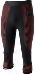 Mico 3/4 Tight M1 Mens Base Layers Pants Nero Rosso M/L Mico 3/4 Tight M1 Mens Base Layers Pants Nero Rosso M/L