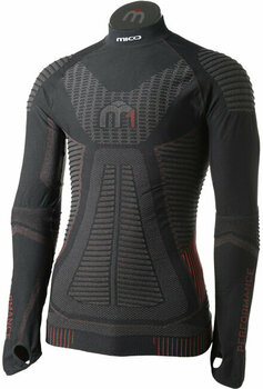 Thermo ondergoed voor heren Mico Long Sleeve Mock Neck M1 Mens Base Layer  Nero Rosso M/L - 1