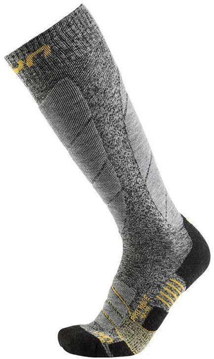 Ski-sokken UYN Pro Race Grey Melange/Pearl Grey Ski-sokken
