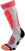 Ski-sokken UYN Juniors Light Grey/Coral Fluo 24-26 Ski-sokken