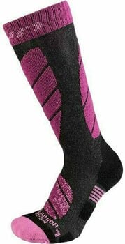 Lyžařské ponožky UYN Juniors Anthracite Melange/Violet 35-38 Lyžařské ponožky - 1
