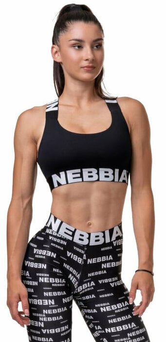 Nebbia Power Your Hero Iconic Sports Bra Black S