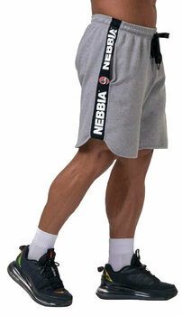 Fitness Hose Nebbia Legend Approved Shorts Light Grey 2XL Fitness Hose - 1
