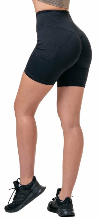 Fitness pantaloni Nebbia Fit Smart Biker Shorts Black M Fitness pantaloni