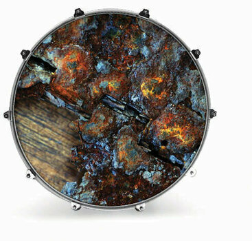 Resonant Drum Head Evans INK20TXTHINGE Texture - 1