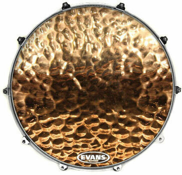 Resonant Drum Head Evans INK20TXTMETAL2 Texture - 1