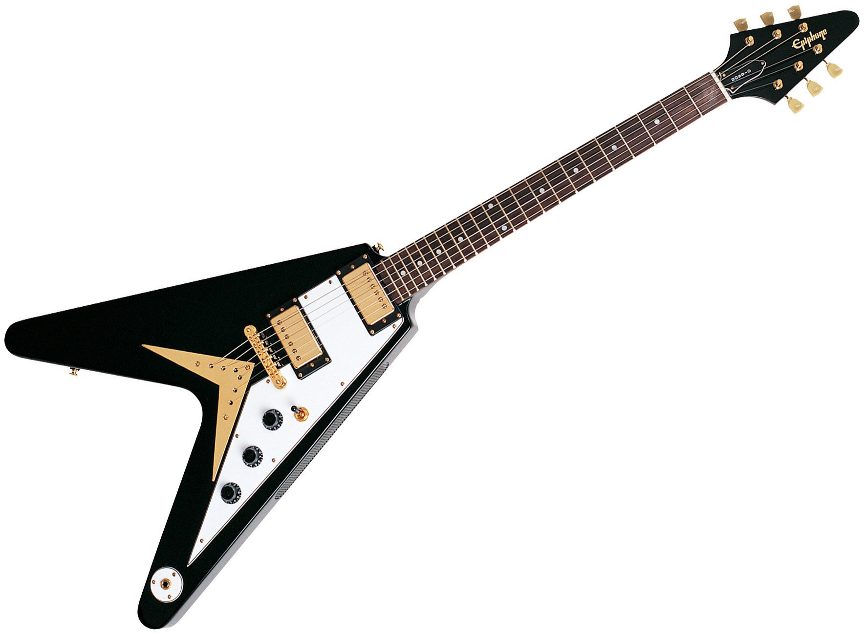 Elektrische gitaar Epiphone Flying V 58 Korina EB
