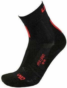 Cycling Socks UYN Cycling MTB Black/Red 35/38 Cycling Socks - 1