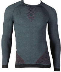 UYN Fusyon Mens Shirt LS Orion Blue/Bordeaux/Pearl Grey S/M UYN Fusyon Mens Shirt LS Orion Blue/Bordeaux/Pearl Grey S/M