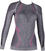 Termounderkläder UYN Ambityon UW Long Sleeve Melange Black Melange/Purple/Raspberry S/M Termounderkläder