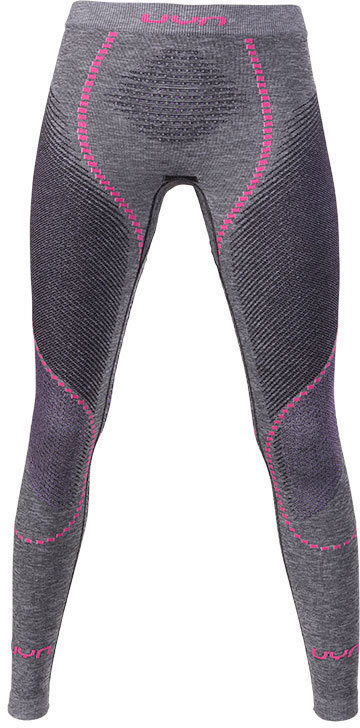 Thermal Underwear UYN Ambityon UW Pant Long Melange Black Melange/Purple/Raspberry XS Thermal Underwear