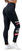 Fitness pantaloni Nebbia High Waist Labels Leggings Black L Fitness pantaloni