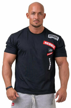 Fitness T-Shirt Nebbia Boys T-Shirt Black L Fitness T-Shirt - 1