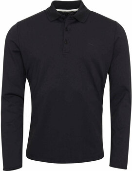 Polo Shirt Brax Stuart Long Sleeve Mens Polo Shirt Blue Navy XL - 1
