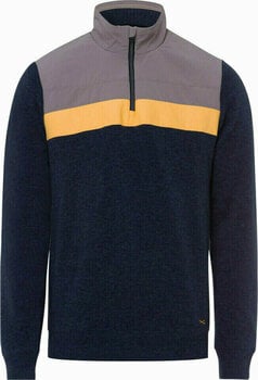 Pulover s kapuco/Pulover Brax Tristan Mens Sweater Blue Navy M - 1