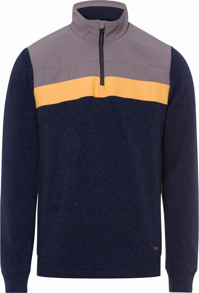 Hoodie/Sweater Brax Tristan Mens Sweater Blue Navy XL
