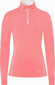 Polo Shirt Brax Tabea Long Sleeve Womens Polo Shirt Pink S - 1