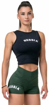 Fitness T-Shirt Nebbia Fit Sporty Tank Top Black M Fitness T-Shirt - 1