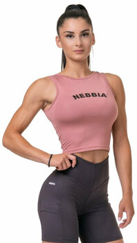 Fitness T-Shirt Nebbia Fit Sporty Tank Top Old Rose S Fitness T-Shirt - 1