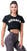 Fitness T-Shirt Nebbia Loose Fit Sporty Crop Top Black S Fitness T-Shirt