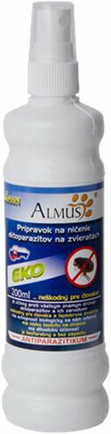 Antiparasitära medel Almus Champion EKO Animals Antiparasitic Spray 200 ml Blue Antiparasitära medel