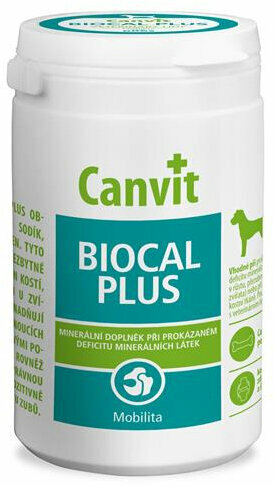 Kompletterande livsmedel Canvit Biocal Plus 500 g Kompletterande livsmedel