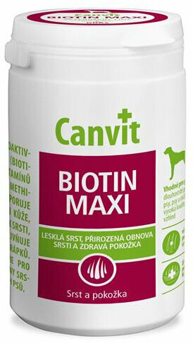 Kompletterande livsmedel Canvit Biotin Maxi 230 g Kompletterande livsmedel