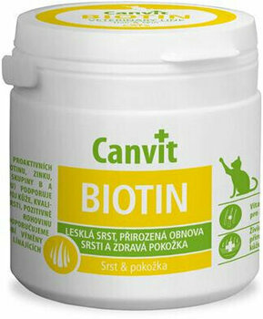 Doplňkové krmivo Canvit Biotin for Cats 100 g - 1