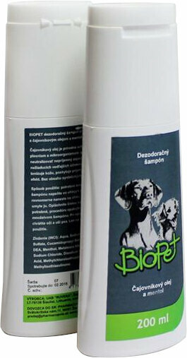 Șampon / Balsam pentru câine Biopet Deodorant Shampoo Șampon pentru câini 200 ml Șampon / Balsam pentru câine