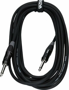 Kabel za glasbilo Enova EC-A1-PLMM2-10 Črna 10 m Ravni - Ravni - 1