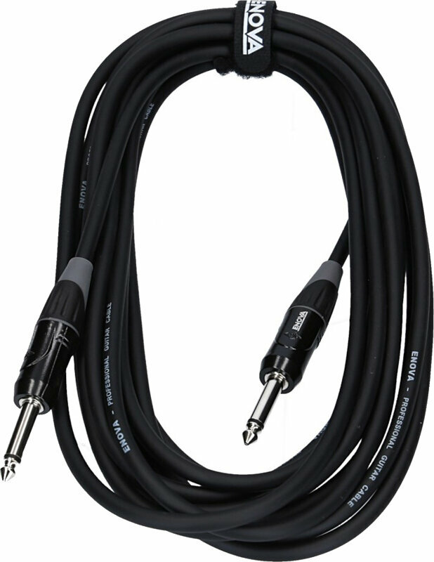 Cable de instrumento Enova EC-A1-PLMM2-20 Negro 20 m Recto - Recto