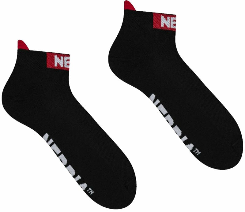 Chaussettes de fitness Nebbia Smash It Socks Black 35-38 Chaussettes de fitness